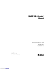 Analog Devices SHARC EZ-Extender Manual