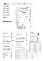 Asrock Industrial SBC-250J Settings Manual