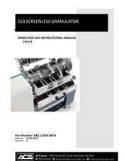 ACS S10-4/5 Manual