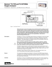 Parker Balston 72-730 Installation, Operation And Maintenance Manual