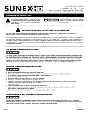 Sunex HD 1622 Manual