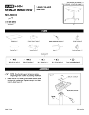 U-Line H-9014 Assembly Instructions Manual