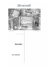 Brandt BUW54BA Instruction Manual