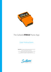 Sollatek FFM-B User Instructions