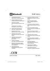 EINHELL TE-MT 18/34 Li Original Operating Instructions