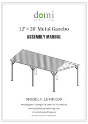domi LGMF1559 Assembly Manual