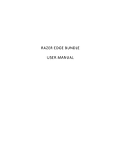 Razer EDGE RZ45-0460VWQ User Manual