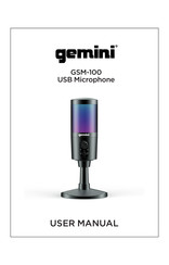 Gemini GSM-100 User Manual