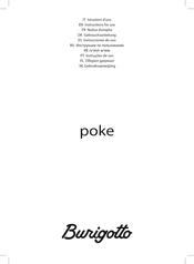 Burigotto poke Instructions For Use Manual