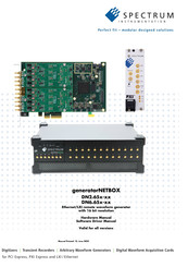 Spectrum generatorNETBOX DN2.65 Series Hardware Manual