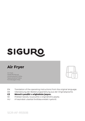 SIGURO SGR-AF-R550B Operating Instructions Manual
