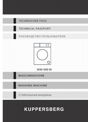 Kuppersberg WM 490 W Technical Passport