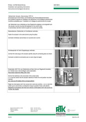 RTK 3447-8010 Installation And Operating Instructions Manual