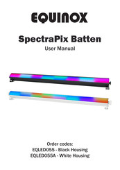 Equinox Systems SpectraPix Batten EQLED055 User Manual