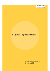 Rainbow Colour Changers 8-Lite Plus Operator's Manual