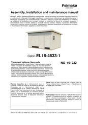 Lemeks Palmako EL18-4633-1 Assembly, Installation And Maintenance Manual