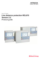 Hitachi Relion REL670 Product Manual