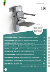 Pressalit PLUS R7834 Operation And Maintenance Manual