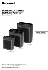 Honeywell PowerPlus HPA3200 Series Owner's Manual