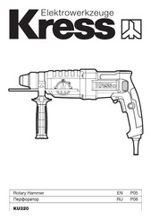 KRESS KU320 Manual