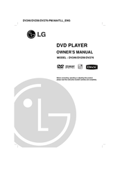 LG DV256 Owner's Manual