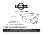 Petsafe IF-275 Operating Manual