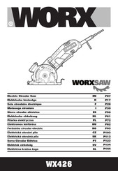 Worx WX426 Manual