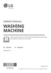 LG WM9000H A Series Owner's Manual