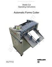 Muller Braillo Cut 6609d Operating Instructions Manual
