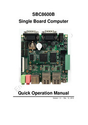 EMTOP SBC8600B Quick Operation Manual