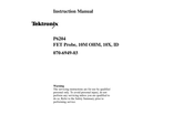 Tektronix P6204 Instruction Manual
