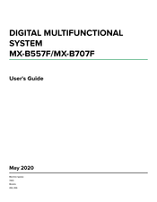 Sharp MX-B707F User Manual
