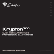 Genesis Krypton 700 Quick Installation Manual