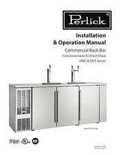 Perlick DDS84 Installation & Operation Manual