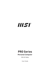 MSI PRO DP21 11MA-217US User Manual