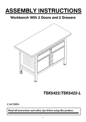 TOPMAQ TSK5422-L Assembly Instructions Manual