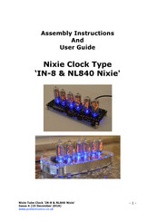 PV Electronics IN-8 Assembly Instructions And User Manual