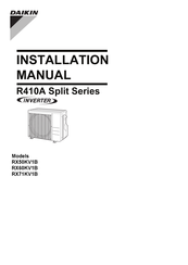 Daikin RX71KV1B Installation Manual