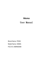Posh S580A User Manual