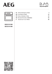 AEG SURROUNDCOOK BES331010M User Manual