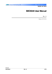 Embest SBC6045 User Manual