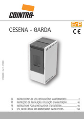 Cointra CESENA 9 Use, Installation And Maintenance Instructions