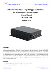 Flyron Technology FN-T718 User Manual