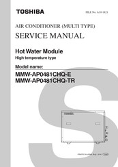 Toshiba MMW-AP0481CHQ-TR Service Manual