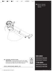 Kingfisher 5063022106025 Original Instructions Manual
