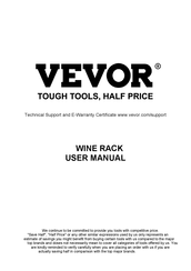 Vevor OPX-WR89NR User Manual
