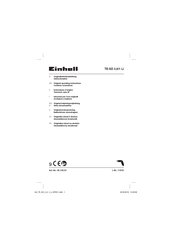 EINHELL TE-SD 3,6/1 Li Original Operating Instructions