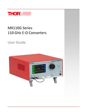 THORLABS MX110G Series User Manual