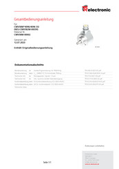 TR-Electronic C-110 Series User Manual