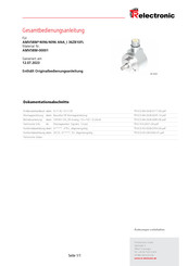 TR-Electronic A 58I2 Series User Manual
